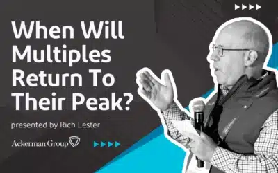 When Will Multiples Return To Their Peak?