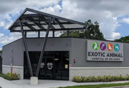 Outside view of Exotic Animal Hospital of Orlando